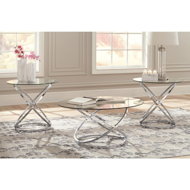 Orren Ellis Barbieri 3 Piece Coffee Table Set & Reviews Wayfair
